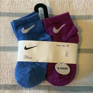 Nike Kids' Ankle Socks 6-Pack